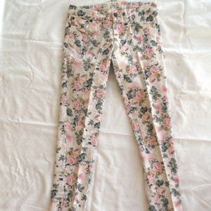 Authentic Vintage ~Flower ROSE Denim~ Skinny Jeans